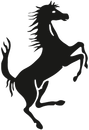 (67) Pferd schwarz