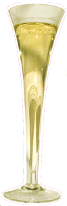 (87b) Sektglas