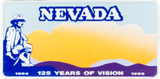US-Schild Nevada