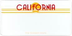 US-Schild California