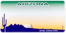 US-Schild Arizona
