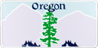 US-Schild Oregon