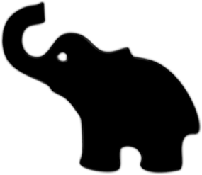 (58b) Prägemotiv Elefant
